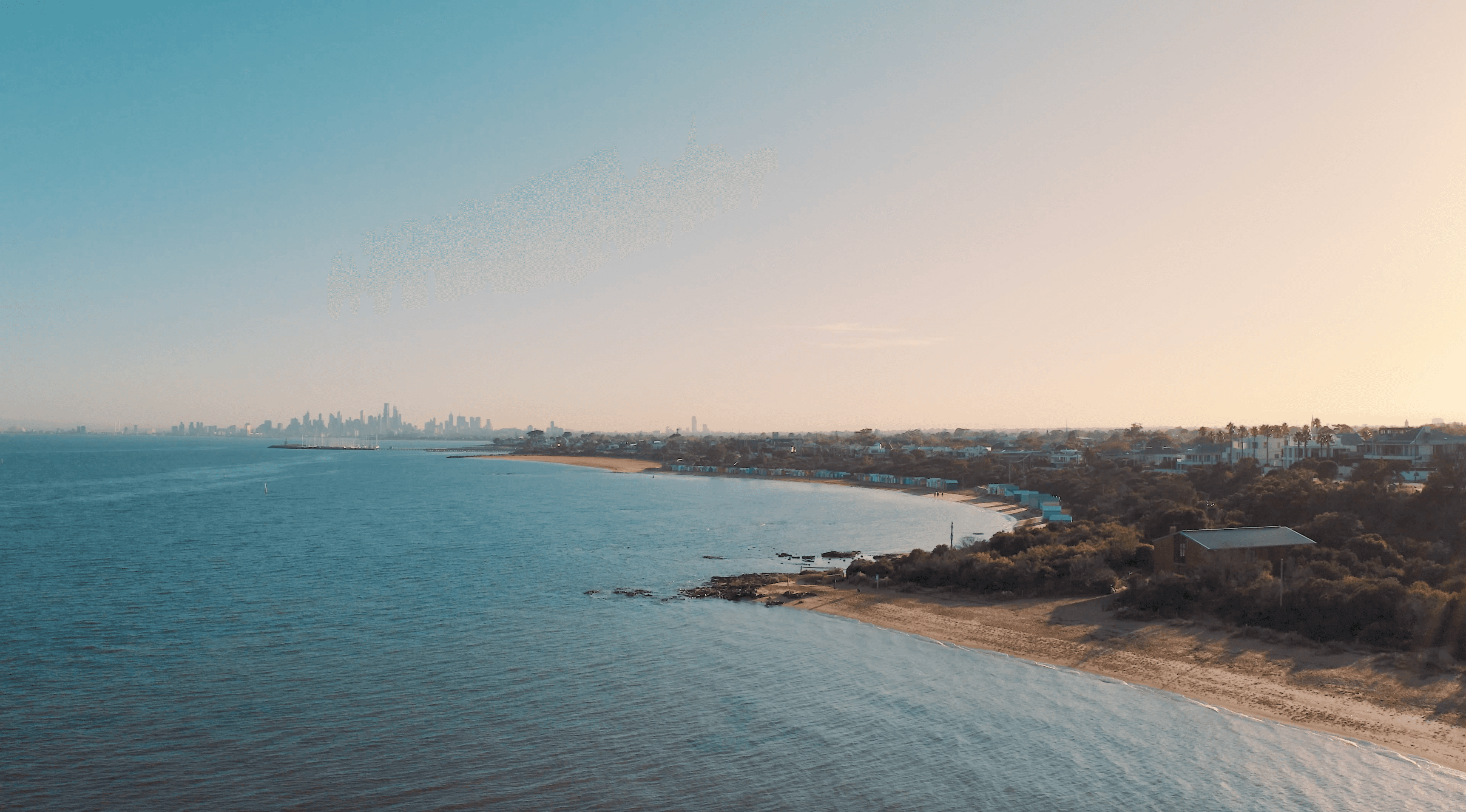 The coastline between Melbourne and the Surf Coast